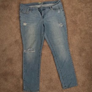 Old Navy the Flirt Distressed Jeans